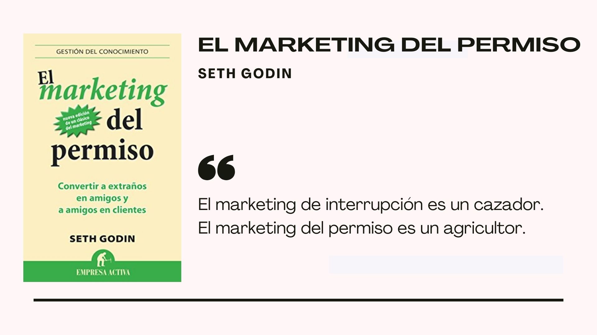 Portada libro El Marketing del Permiso