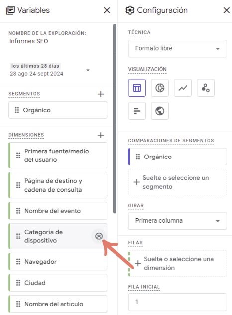 Captura Google Analytics 4